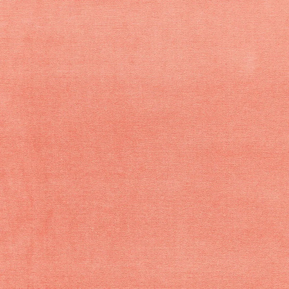 Schumacher 42703 Gainsborough Velvet Sea Coral fabric swatch