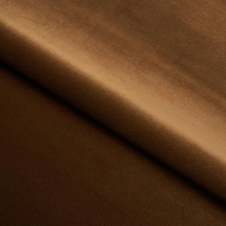 Schumacher 42887 Gainsborough Velvet Sepia fabric swatch