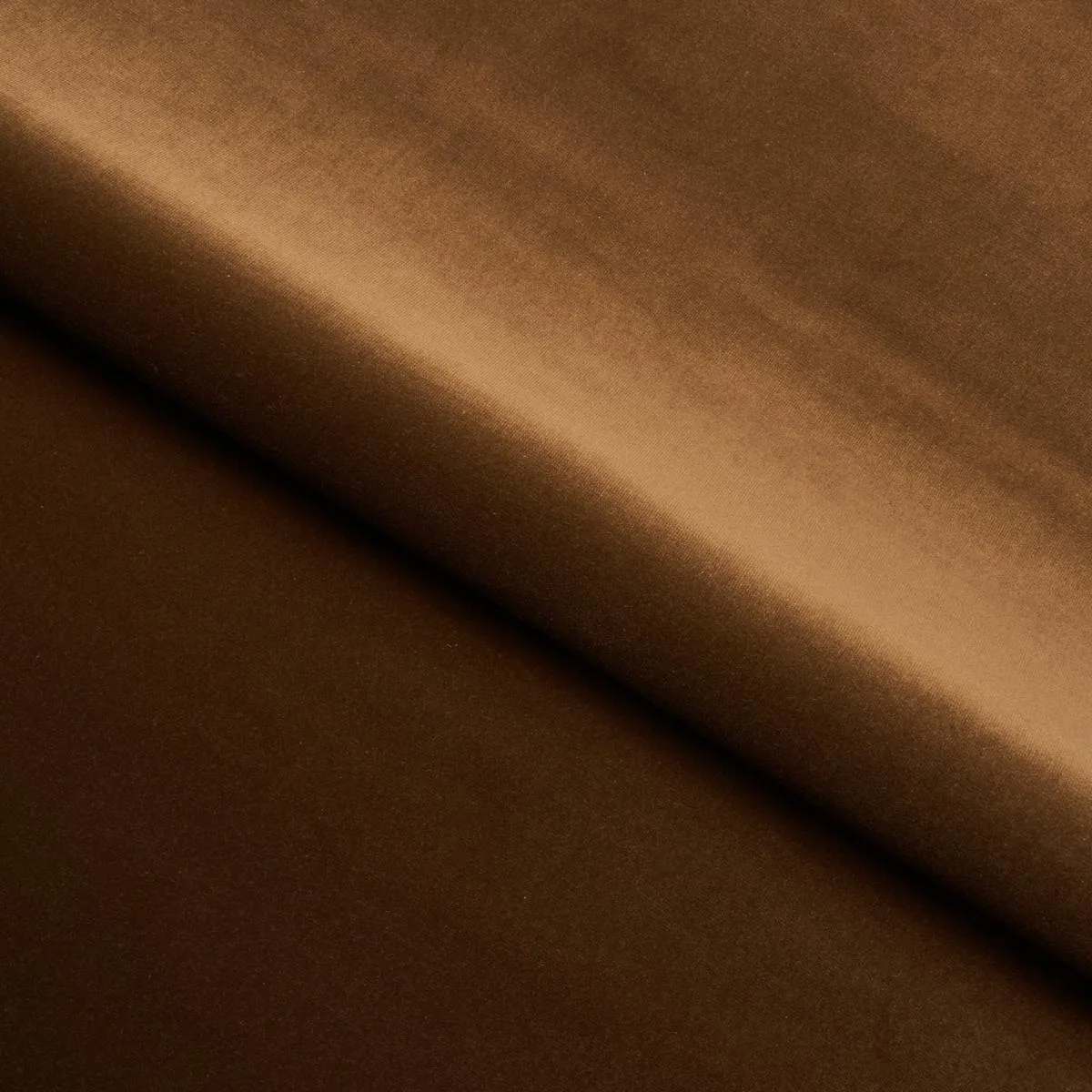 Schumacher 42887 Gainsborough Velvet Sepia fabric swatch