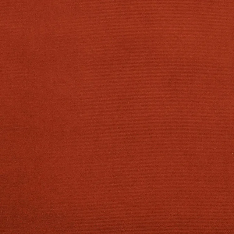 Schumacher 42797 Gainsborough Velvet Terracotta fabric swatch