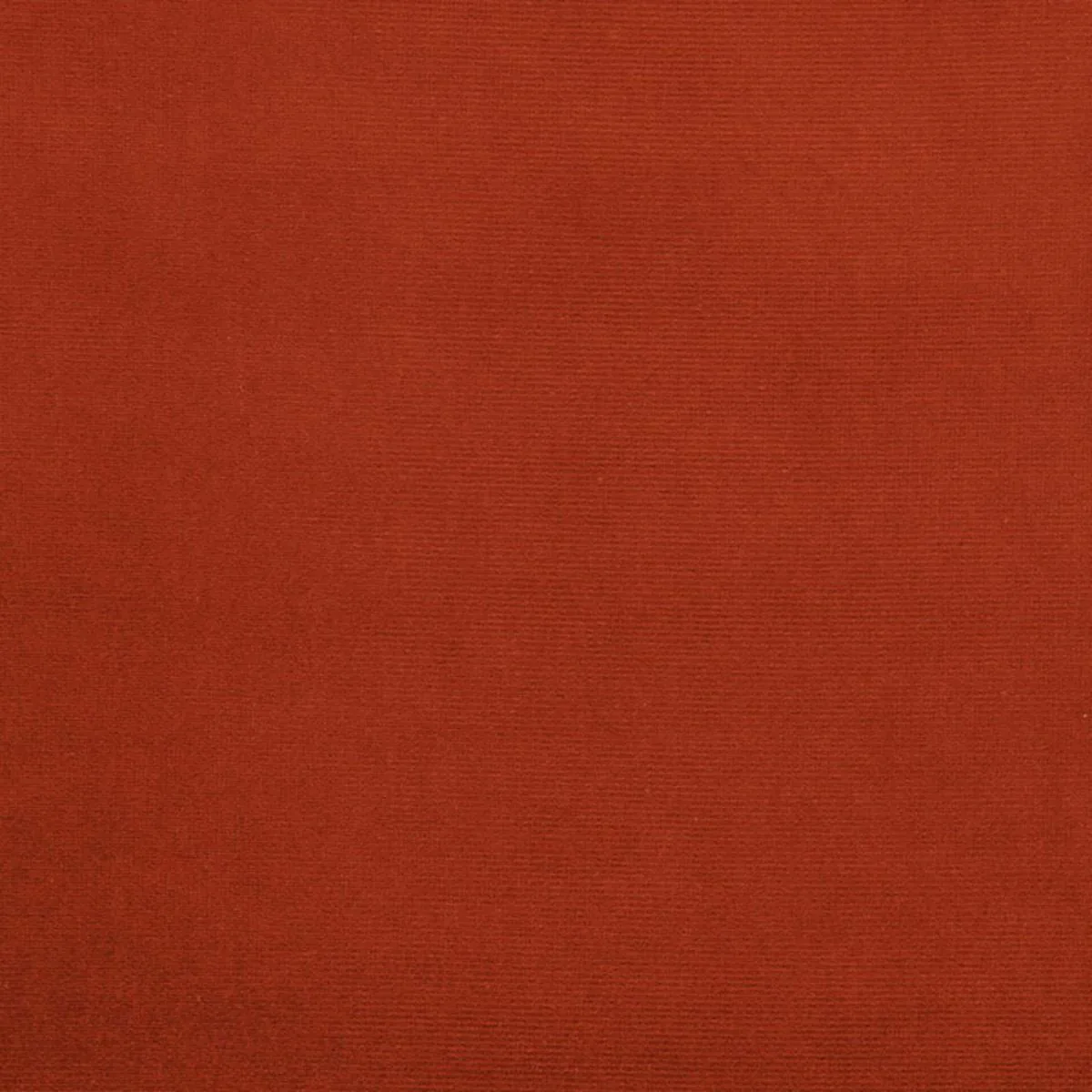 Schumacher 42797 Gainsborough Velvet Terracotta fabric swatch
