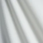Schumacher 42777 Gainsborough Velvet White fabric swatch