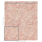 Schumacher 79871 Galina Pink fabric swatch