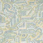 Schumacher 79870 Galina Sky fabric swatch