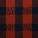 Schumacher 81610 Galt Wool Check Americana fabric swatch