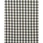 Schumacher 81612 Galt Wool Check Charcoal fabric swatch