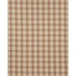 Schumacher 81611 Galt Wool Check Coffee fabric swatch