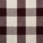 Schumacher 81613 Galt Wool Check Plum fabric swatch