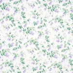 Schumacher 178683 Garden Gate Chintz Lavender fabric swatch