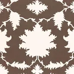 Schumacher 175032 Garden Of Persia Bittersweet fabric swatch