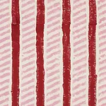 Schumacher 179762 Garden Path Hand Block Print Iron & Rose fabric swatch
