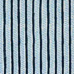 Schumacher 179760 Garden Path Hand Block Print Midnight & Sky fabric swatch