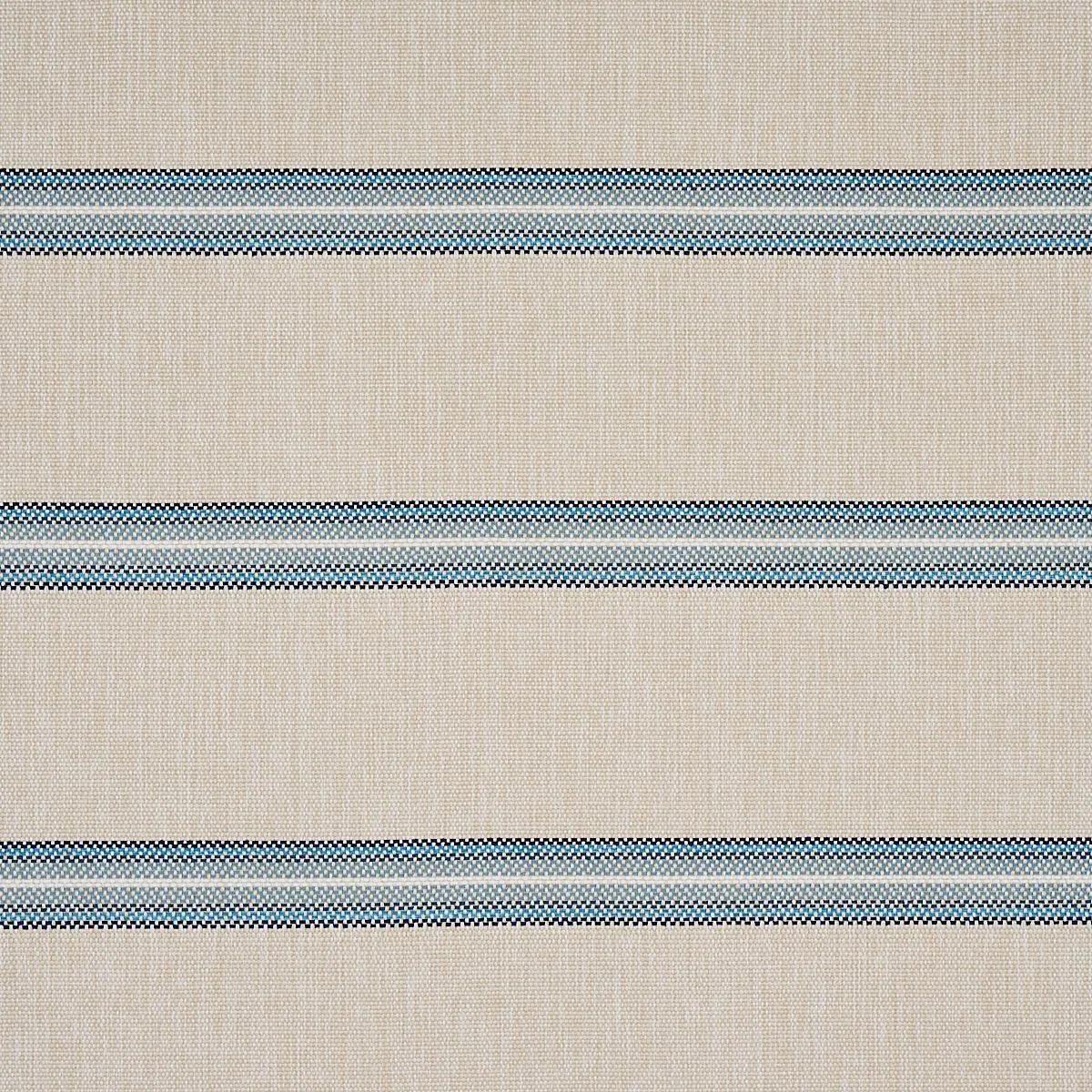 75973 Garden Stripe Indoor/Outdoor Blue Fabric