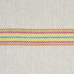 Schumacher 75971 Garden Stripe Indoor/Outdoor Marigold fabric swatch