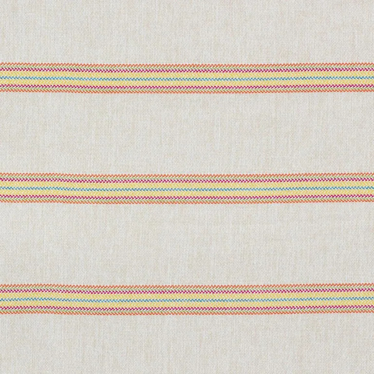 Schumacher 75971 Garden Stripe Indoor/Outdoor Marigold fabric swatch