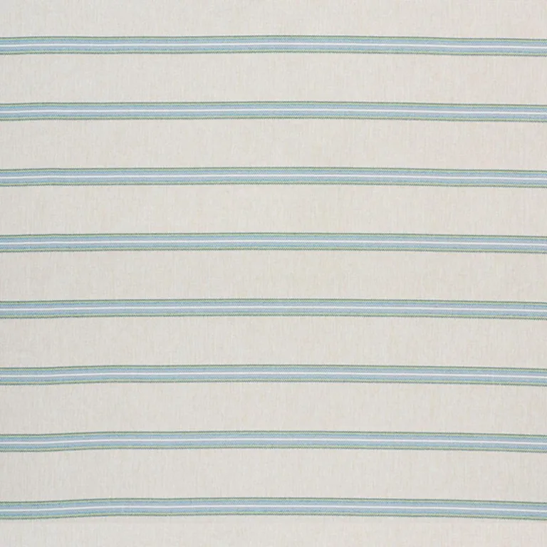 Schumacher 75970 Garden Stripe Indoor/Outdoor Meadow fabric swatch