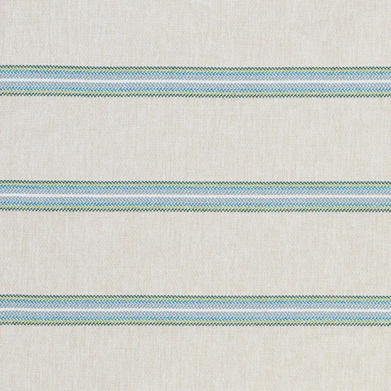 Schumacher 75970 Garden Stripe Indoor/Outdoor Meadow fabric swatch