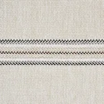 Schumacher 75972 Garden Stripe Indoor/Outdoor Stone fabric swatch