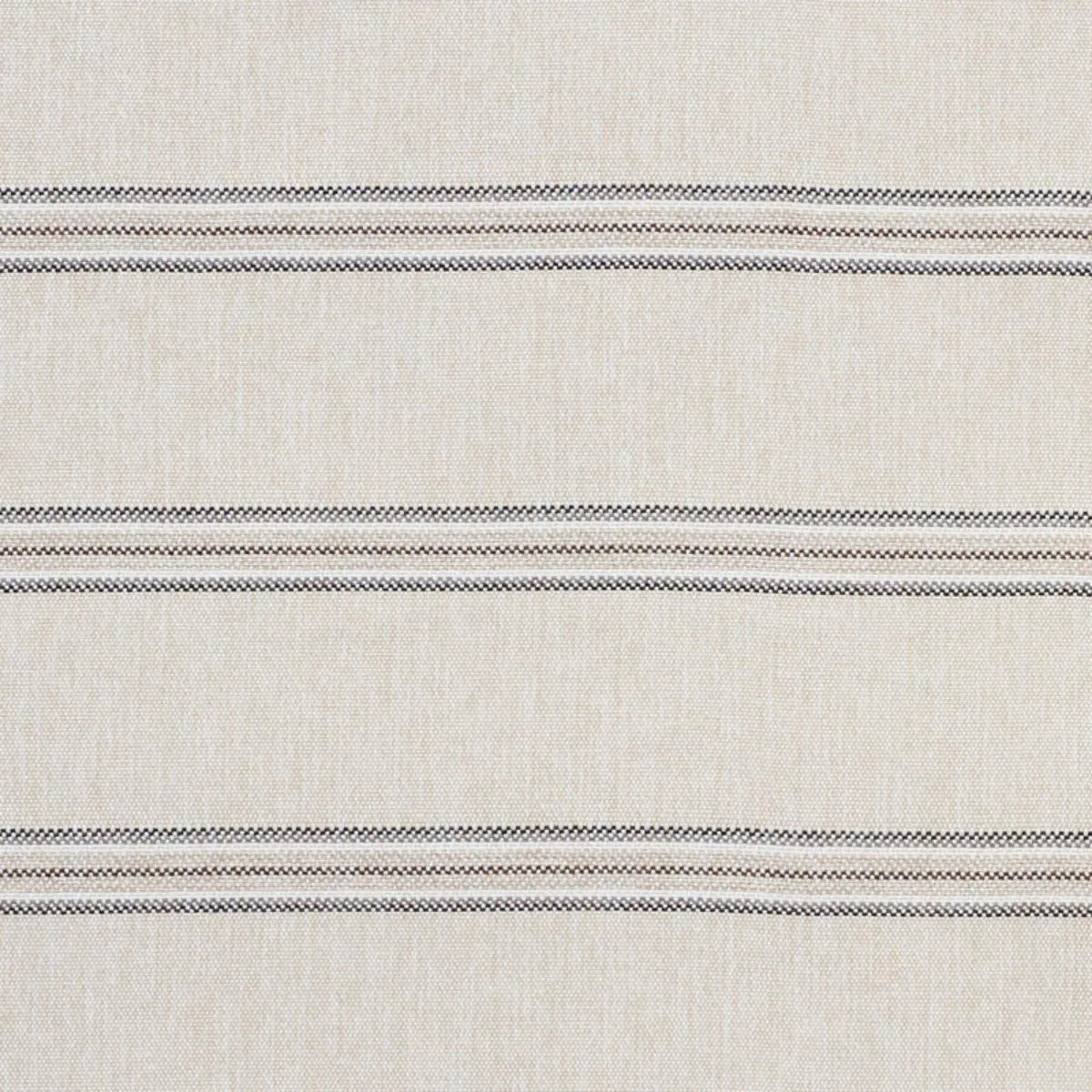 Schumacher 75972 Garden Stripe Indoor/Outdoor Stone fabric swatch
