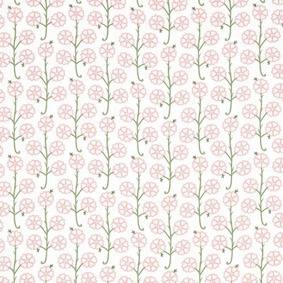Schumacher 181401 Gardenia Rose fabric swatch