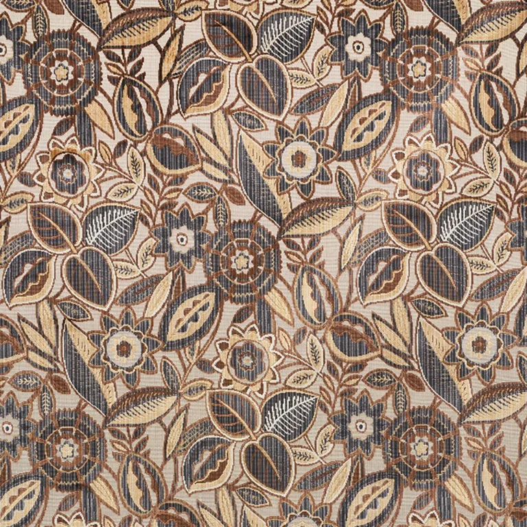 Schumacher 77760 Garland Velvet Neutral fabric swatch