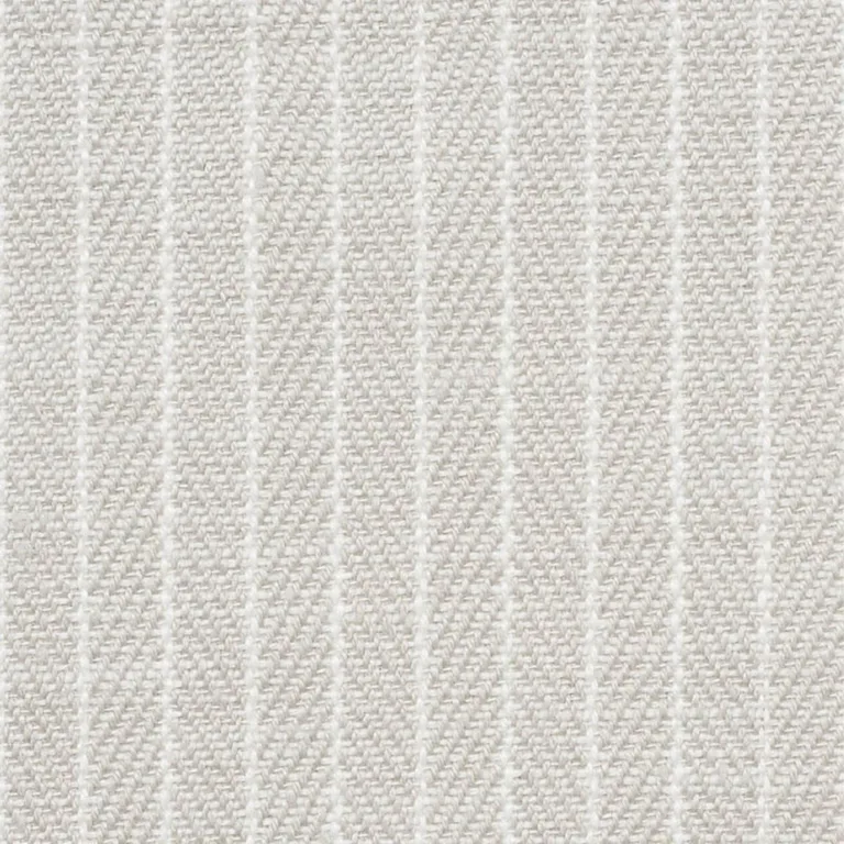 Schumacher 76670 Garter Stripe Indoor/Outdoor Natural fabric swatch