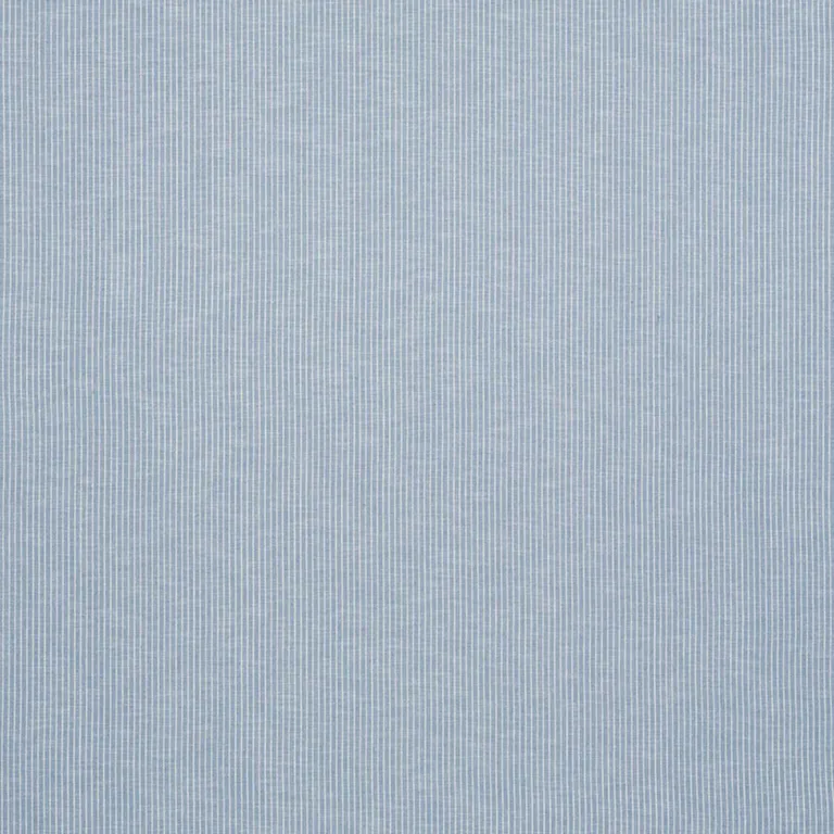 Schumacher 76671 Garter Stripe Indoor/Outdoor Sky fabric swatch