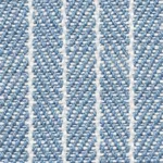 Schumacher 76671 Garter Stripe Indoor/Outdoor Sky fabric swatch