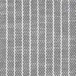 Schumacher 76673 Garter Stripe Indoor/Outdoor Slate fabric swatch