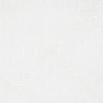 Schumacher 67180 Gemma Sheer Blanc fabric swatch