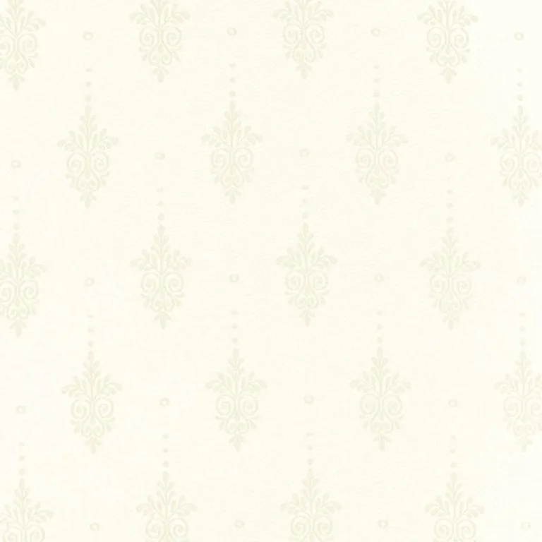 Schumacher 12450 Genevieve Madras Sheer Ivory fabric swatch