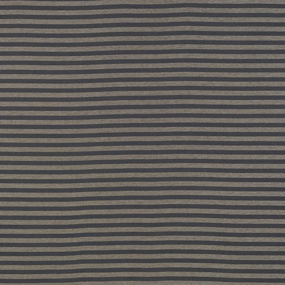 Schumacher 69240 Geoffrey Metallic Stripe Carbon fabric swatch