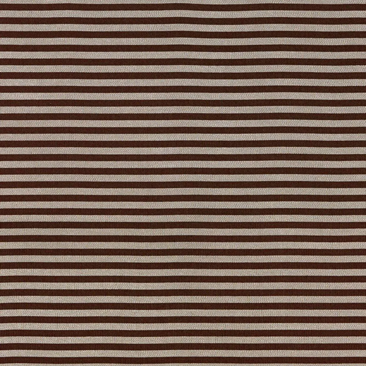 Schumacher 69244 Geoffrey Metallic Stripe Java fabric swatch