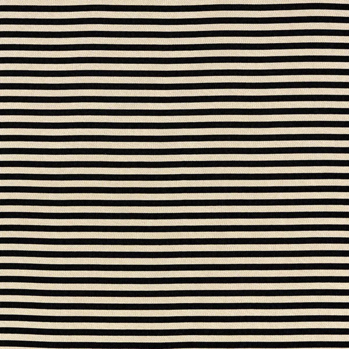 Schumacher 69245 Geoffrey Metallic Stripe Obsidian fabric swatch