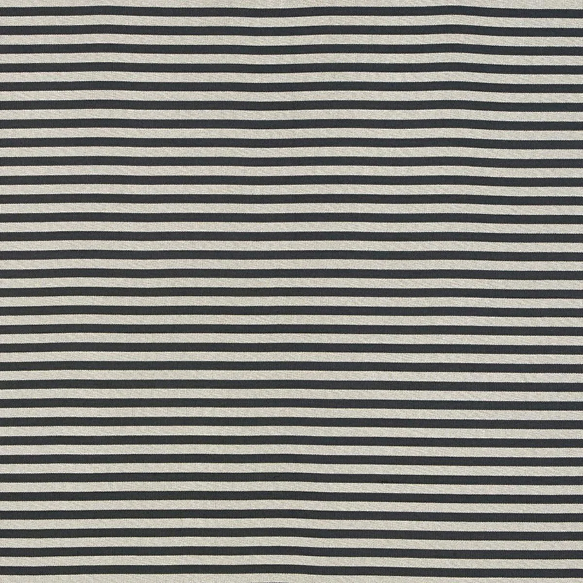 Schumacher 69241 Geoffrey Metallic Stripe Smoke fabric swatch