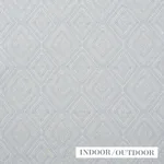 Schumacher 73863 Geometric Weave Indoor/Outdoor Chambray fabric swatch
