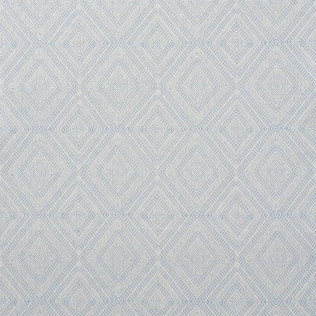 Schumacher 73863 Geometric Weave Indoor/Outdoor Chambray fabric swatch