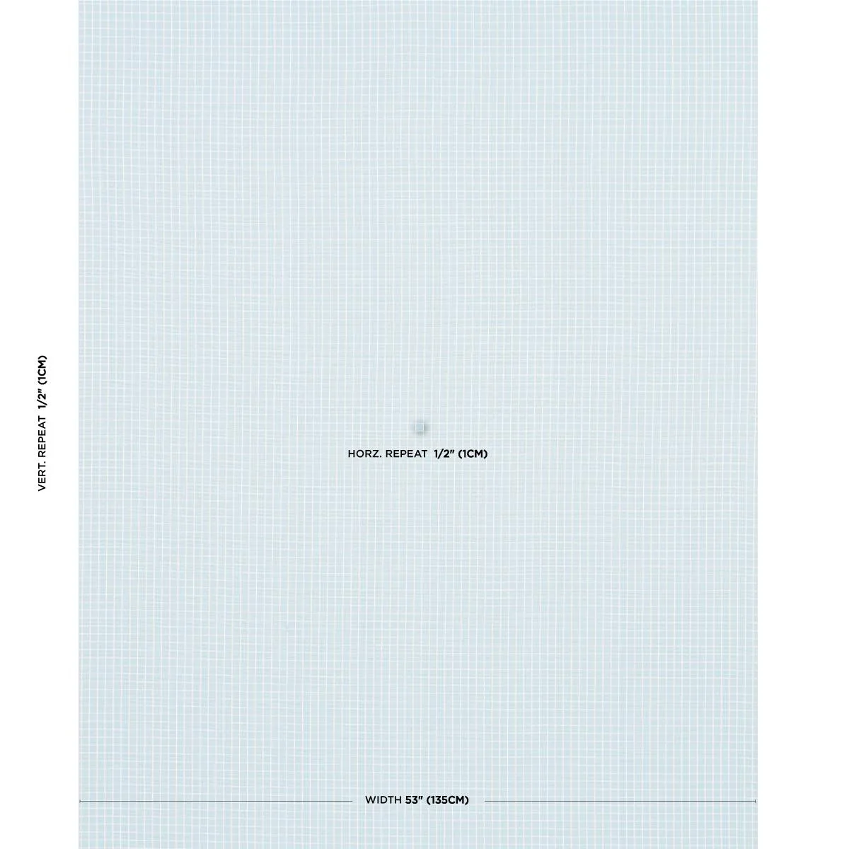 Schumacher 83690 Georgie Reversible Check China Blue fabric swatch