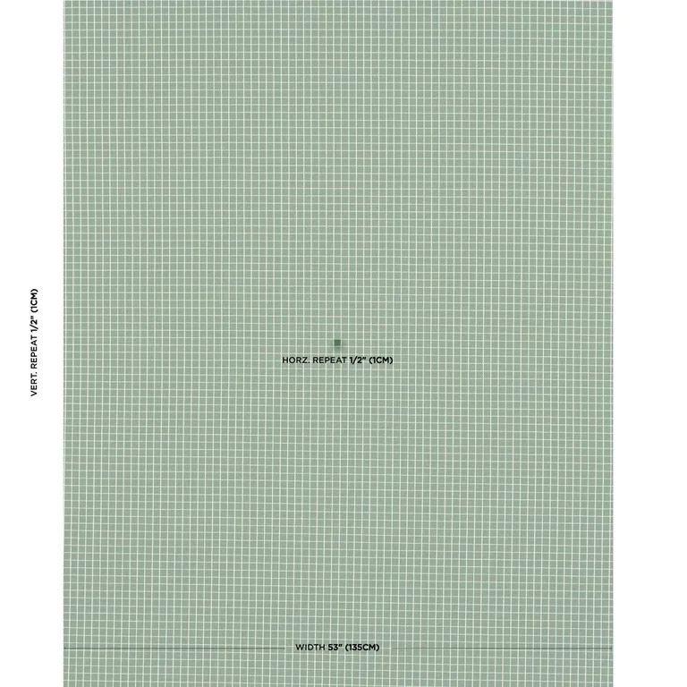 Schumacher 83693 Georgie Reversible Check Emerald fabric swatch