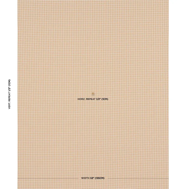 Schumacher 83692 Georgie Reversible Check Neutral fabric swatch