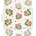 Schumacher TL400022 Geranium Pinks fabric swatch