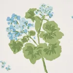 Schumacher TL400023 Geranium Sky fabric swatch