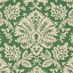 Schumacher 86160 Gianna Embroidery Emerald fabric swatch