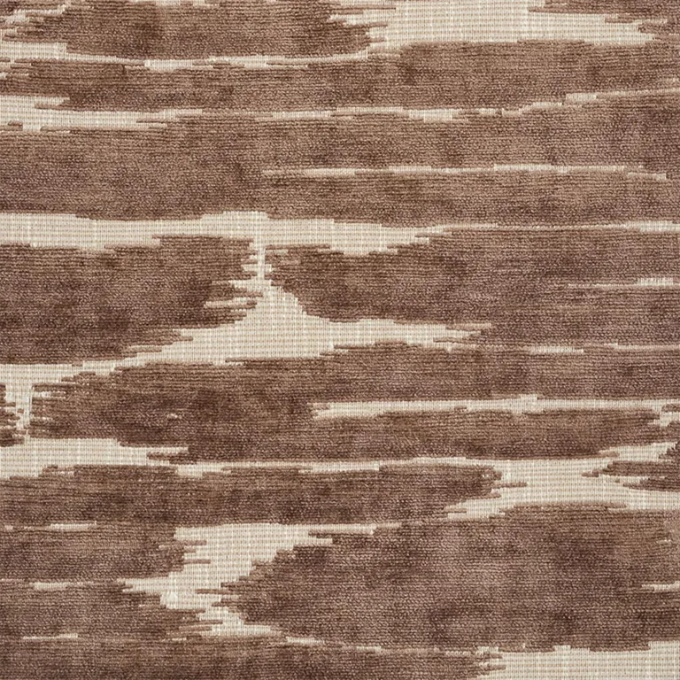 Schumacher 72551 Gibson Sienna fabric swatch