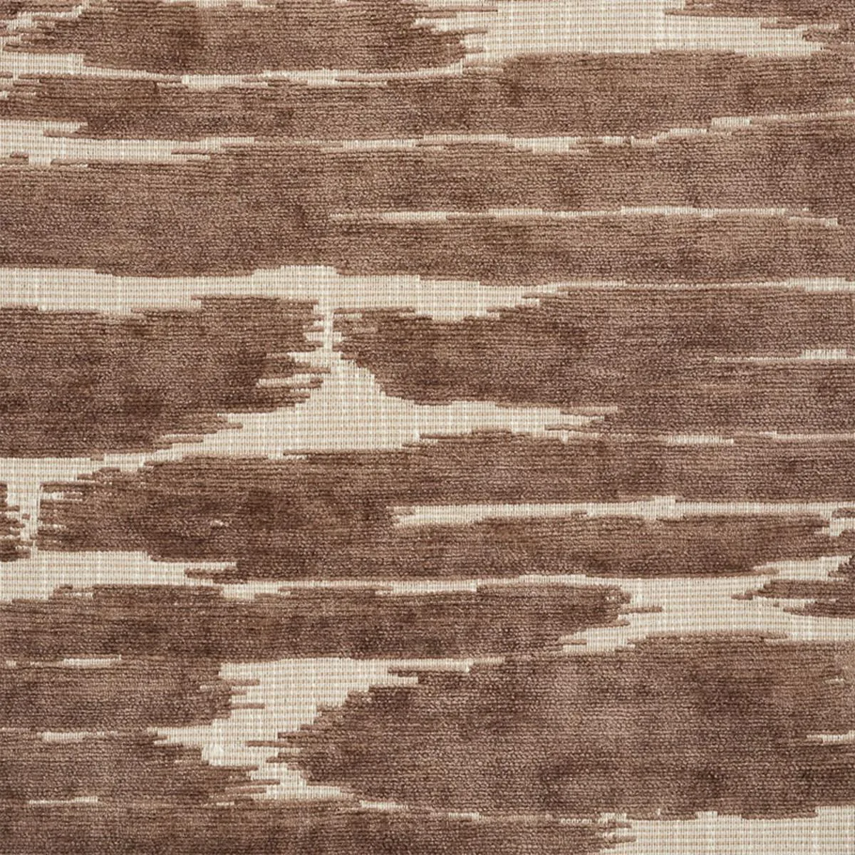 Schumacher 72551 Gibson Sienna fabric swatch