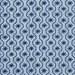 Schumacher 73492 Gigi Embroidery Blue fabric swatch