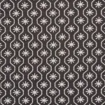 Schumacher 73493 Gigi Embroidery Graphite fabric swatch