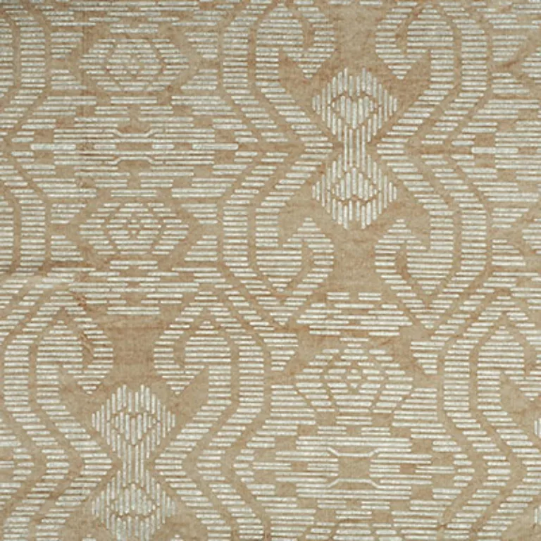 Schumacher 176510 Gilded Moonstone fabric swatch