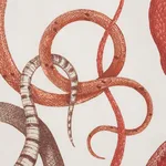 Schumacher 177661 Giove Ruby & Garnet fabric swatch