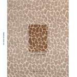 Schumacher 82970 Giraffe Velvet Safari fabric swatch